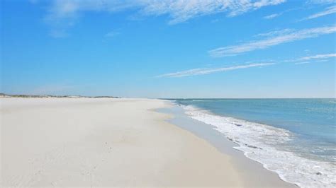 Johnson Beach Is The Main Beach Of Perdido Key Area In Gulf Islands