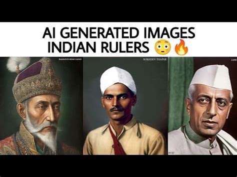 Ai Images Of Indian Rulers Ai Portrait Of Indian Rulers AI Generated Images Of Indian Rulers