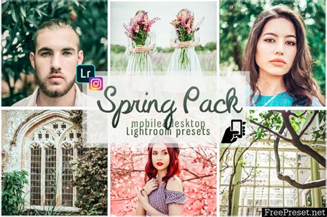 You can choose from a variety of more than 80 unique mobile presets. Spring presets adobe lightroom pc mobile