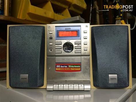 Sanyo Compact Hifi System With Remote Great Sound