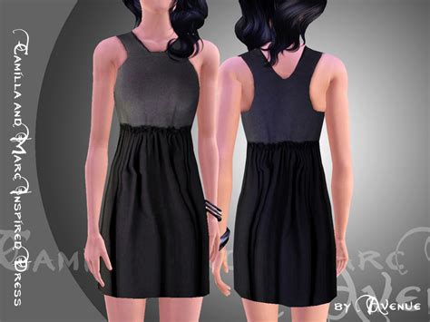 The Sims Resource Camilla And Marc Inspired Dress