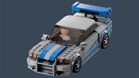 How Cool Is This Brian Oconner Spec Lego Speed Champions R34 Gt R