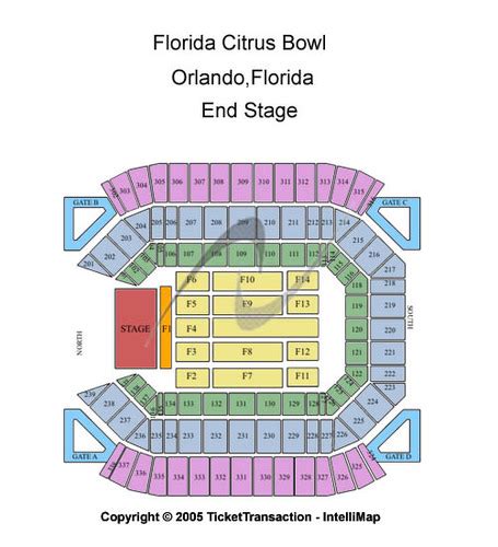 Camping World Stadium Tickets Seating Charts And Schedule In Orlando