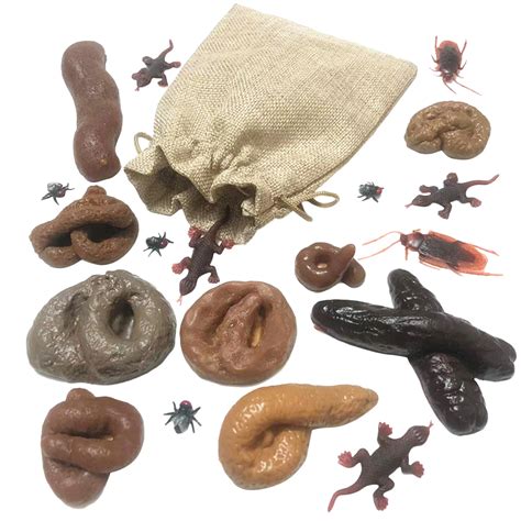 Fake Dog Poop Toys Realistic Fake Turd Artificial Dog Poop Toys With