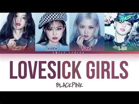 BLACKPINK Lovesick Girls HAN ROM ENG Color Coded Lyrics YouTube