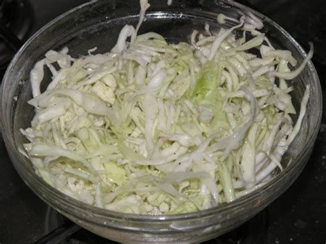 North Croatian Simple White Cabbage Salad Recipe
