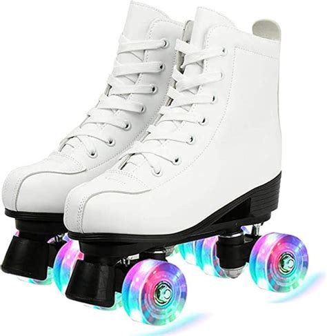 Klmn Flash Wheel Roller Skates Roller Skates With Led Light Double