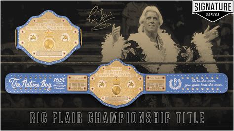 Ric Flair Signature Title Now Available Wwe