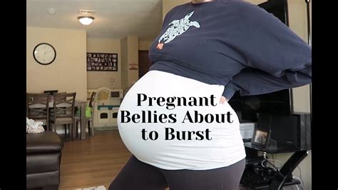Pregnant Bellies Ready To Burst Youtube
