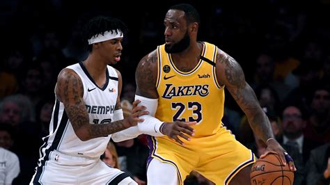 Lebron James Hails Ja Morant As A Great One After Lakers Loss Nba