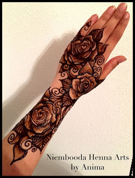 Tattoos Roses Roses And Roses By Niembooda Henna Arts Indian Henna