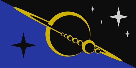 Saturn Federation Flag By Astra Planetshine On Deviantart