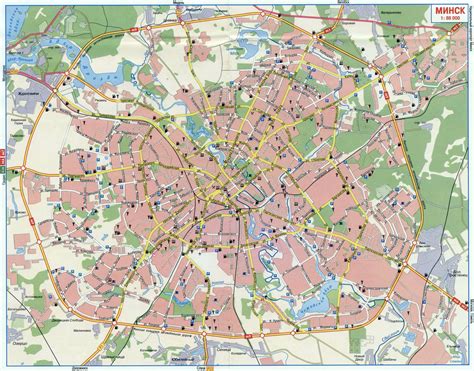 Minsk Europe Map