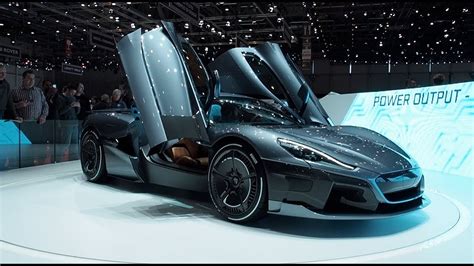 Las primeras entregas están previstas para 2021. Rimac Concept 2 2018 In detail review walk around Interior ...