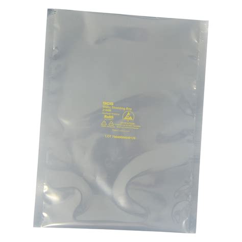 Scs 21046 Static Shield Bag 2100r Series Metal Out 4x6 100 Ea