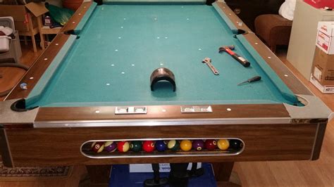 Opening the main menu of the game, you can see that the application is easy to perceive, and complements the picture of the abundance of bright colors. Identify Slate Pool Table with Ball Return