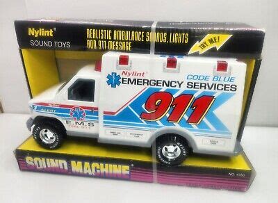 Vintage Nylint Code Blue Emergency Rescue Squad New In Box Ebay