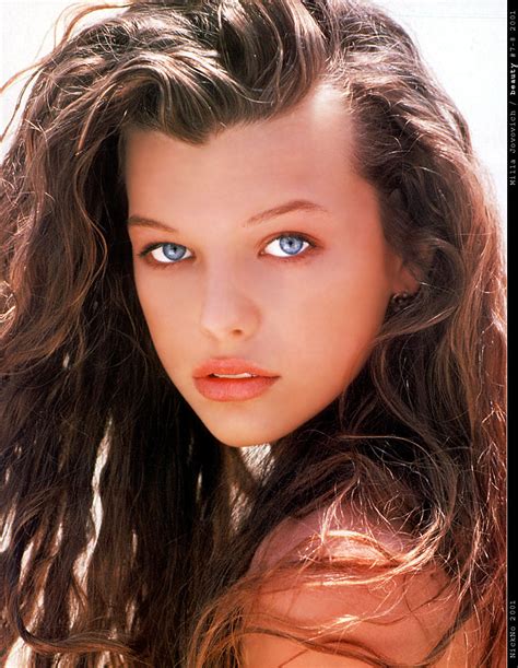 Photo Of Fashion Model Milla Jovovich Id Models The Fmd