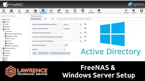 How To Setup FreeNAS With Active Directory Windows Server YouTube