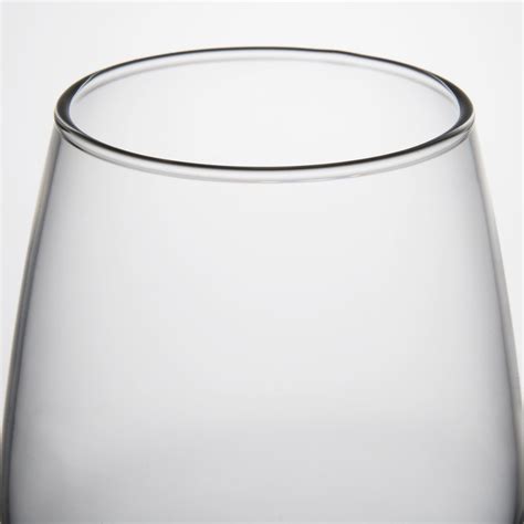 Libbey 217 12 Oz Customizable Stemless White Wine Glass 12 Case