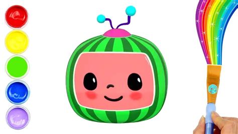Download and print your free cocomelon activities or free cocomelon coloring pages so you can start having fun right away! Cocomelon - Nursery Rhymes Watermelon Coloring Page for ...