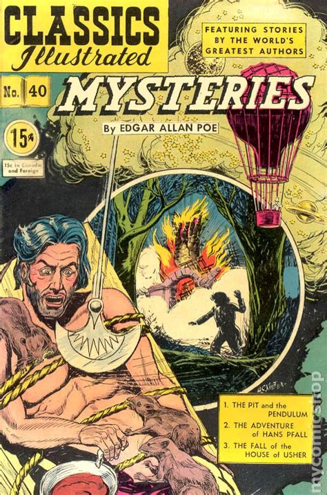 Classics Illustrated 040 Mysteries 1947 Comic Books