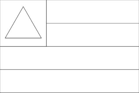 Bandeira Da Bahia Para Colorir