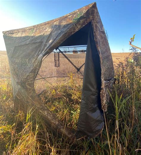 This See Through Hunting Blind Is Like A Two Way Mirror In Tent Form