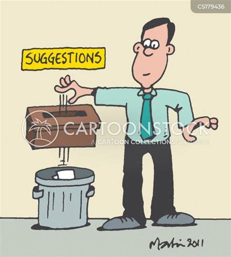 Suggestions Boxes Cartoons And Comics Funny Pictures From Cartoonstock