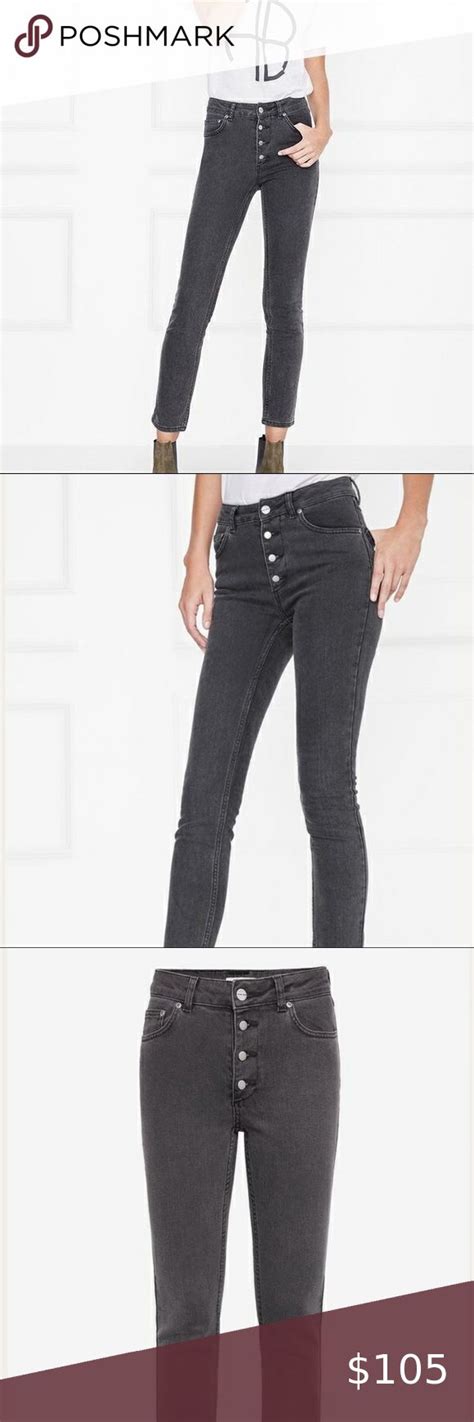 Anine Bing Frida Jeans In Charcoal In 2022 Clothes Design Jeans