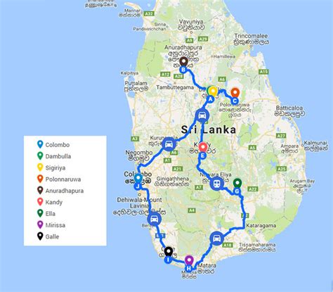 Sri Lanka Twelve Days Itinerary Travel On The Dollar