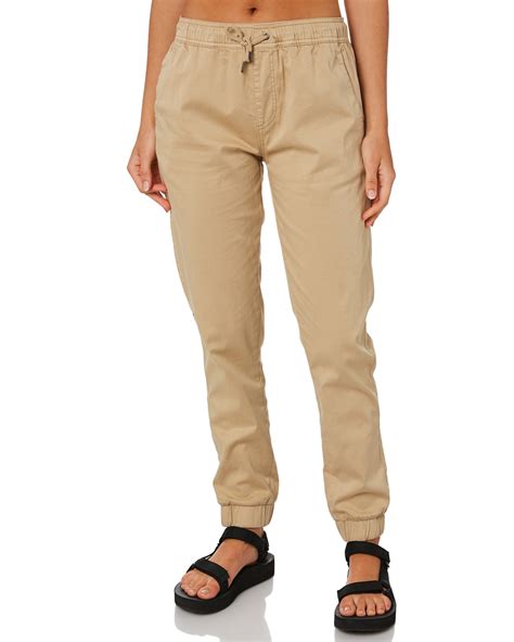 Swell Essential Chino Jogger Tan Surfstitch