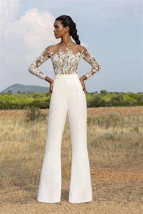 Ivory White Wedding Jumpsuit African Wedding Dressprom Etsy