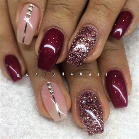 50 Newest Burgundy Nails Designs You Should Definitely Try In 2021