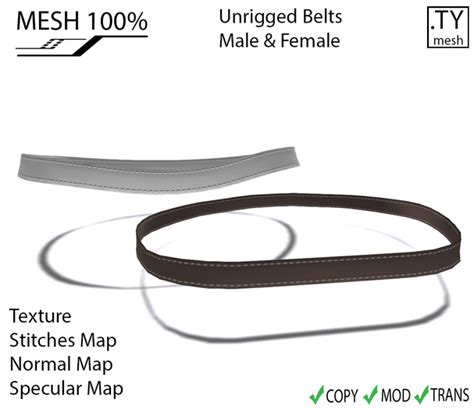 Second Life Marketplace Belt