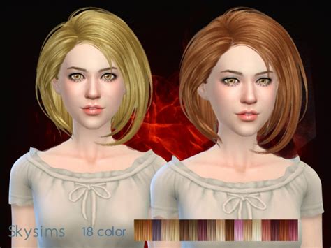 Skysims Hair 021 Pay At Butterfly Sims Sims 4 Updates