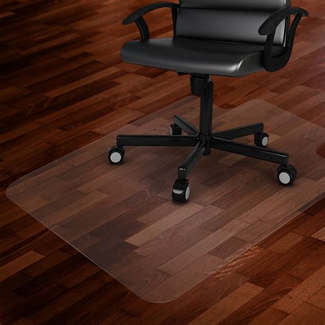 Azadx Office Home Desk Chair Mat PVC Dull Polish Chairmat Protection Floor Mat X For