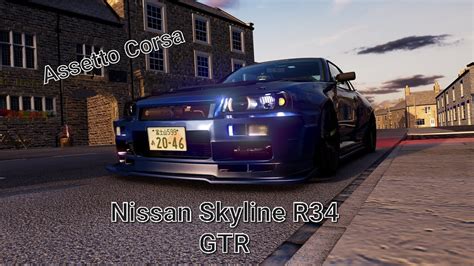 Nissan Skyline R34 GTR Highforce Backroad Blast Assetto Corsa YouTube