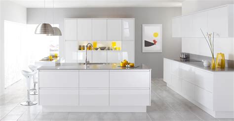 White cabinets create a light and clean look in a kitchen. Maintaining a White Kitchen | Fancy Girl Designs