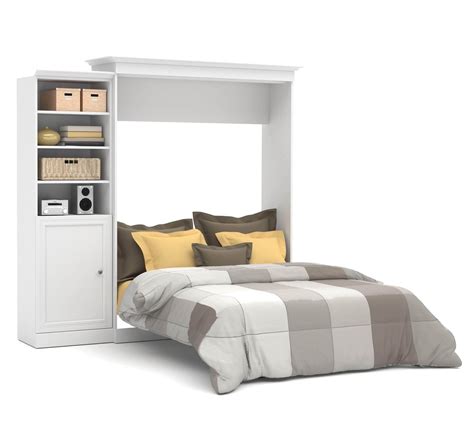 Modubox Versatile Queen Murphy Wall Bed And 1 Storage Unit With Door