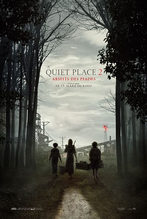 Filmplakat Quiet Place 2 A Abseits Des Pfades 2020 Plakat 1 Von
