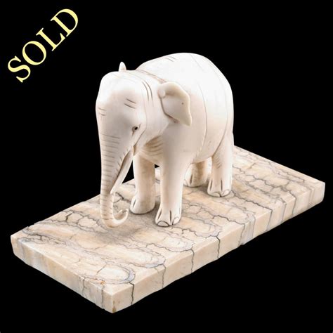 Antique Ivory Elephant Figurines Free For Commercial Use No