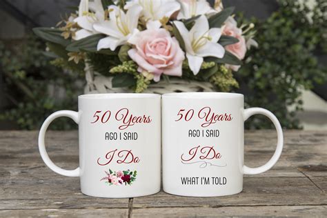 50th Wedding Anniversary Gifts 50th Anniversary Gifts For Etsy