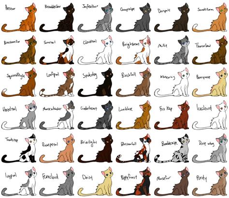 Warrior Cat Names 21 Gobal Creative Platform For Custom Graphic Design
