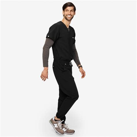 Figs Tansen Jogger Scrub Pants In Black Primavera Verano Verano