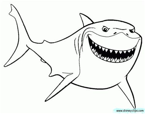 Finding nemo coloring pages 27. finding nemo coloring pages - Google Search | Shark ...