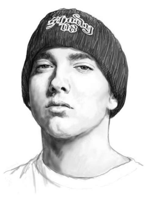 The Ten Greatest Rappers Of All Time Eminem Drawing Rapper Art Eminem