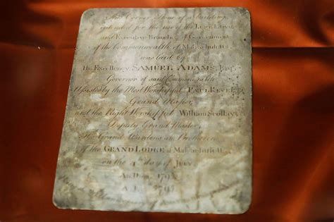 Massachusetts Opens 220 Year Old Time Capsule At The Museum Of Fine