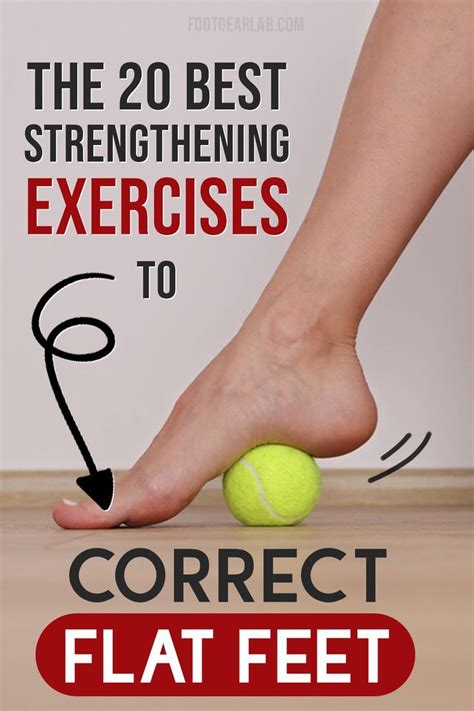 The 20 Best Strengthening Exercises To Correct Flat Feet Ankle