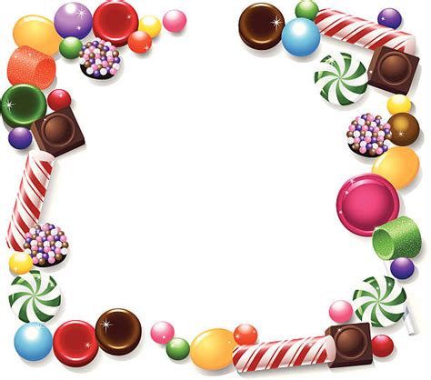 Free Printable Candy Border Clip Art